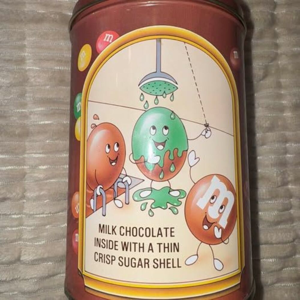 Vintage M&M's Collectible Candy Tin